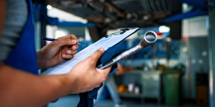 how to carry out a vehicle inspection